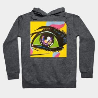 Colorful Comic Eye Hoodie